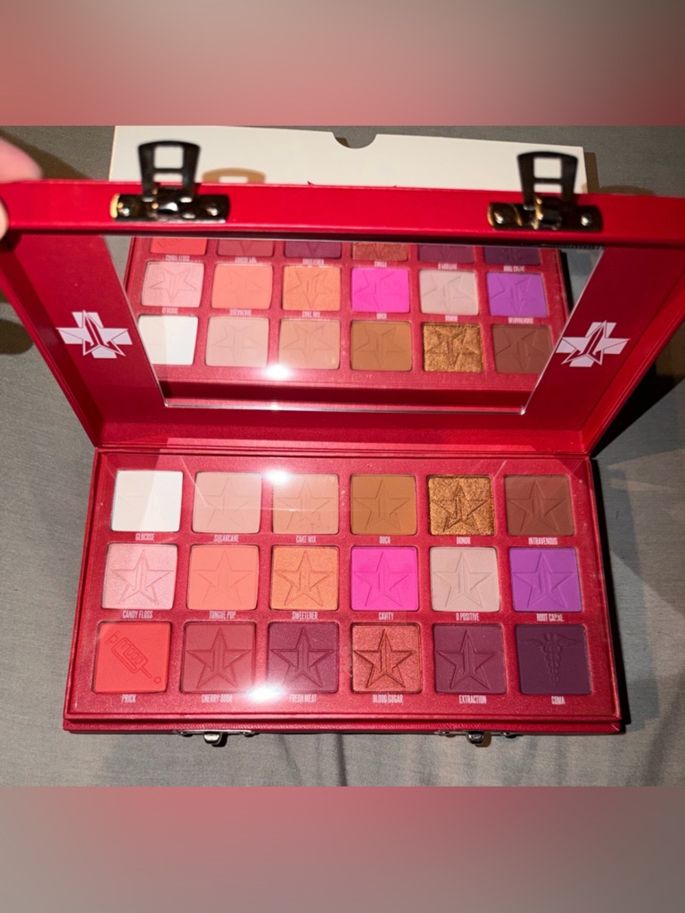 Jeffree Star “Blood Sugar” Eyeshadow Palette